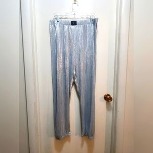 Victorias Secret Silver Metallic Women's Harem Lounge Pant Size L